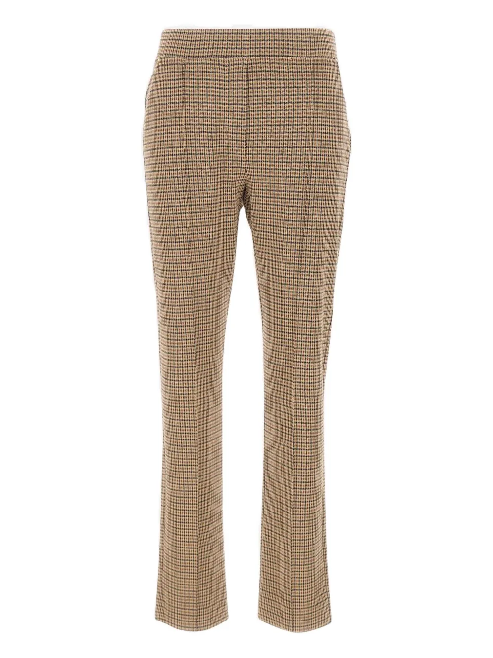 ELENA MIRO` print elasticated-waistband trousers | Neutrals | Image 1