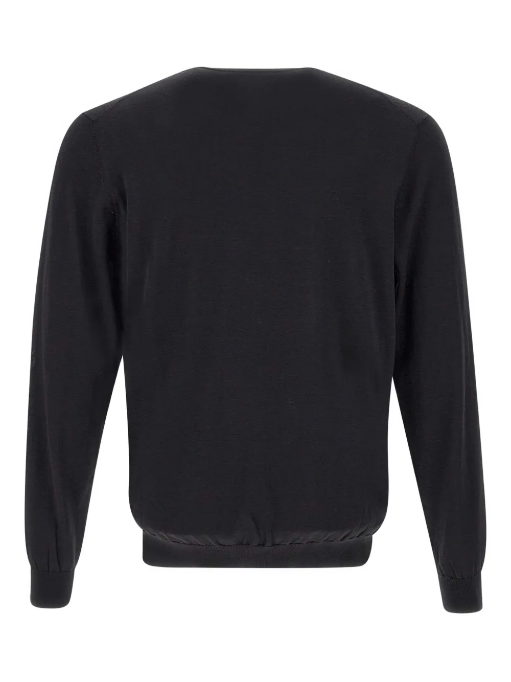 Kangra long-sleeved crew-neck sweater - Zwart