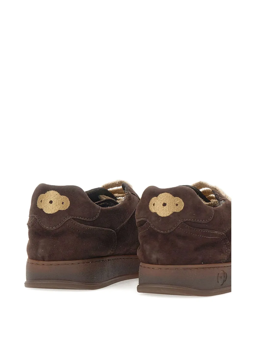 Soldini80 Akira Amalfi Suede Sneakers In Animal Print