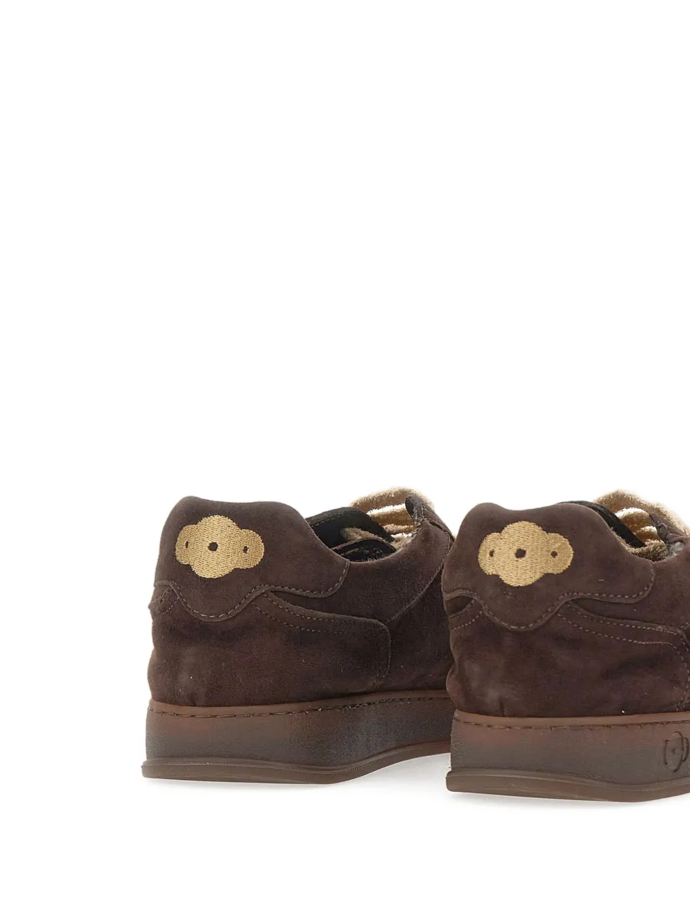 SOLDINI80 Akira Amalfi suède sneakers Bruin