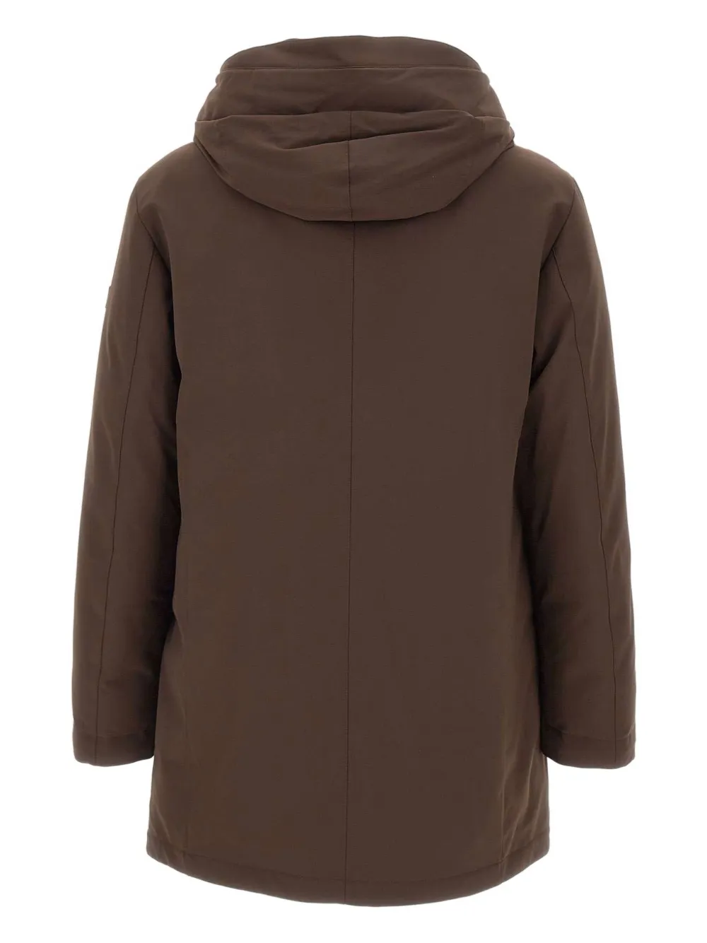 Peuterey detachable-hood coat - Bruin