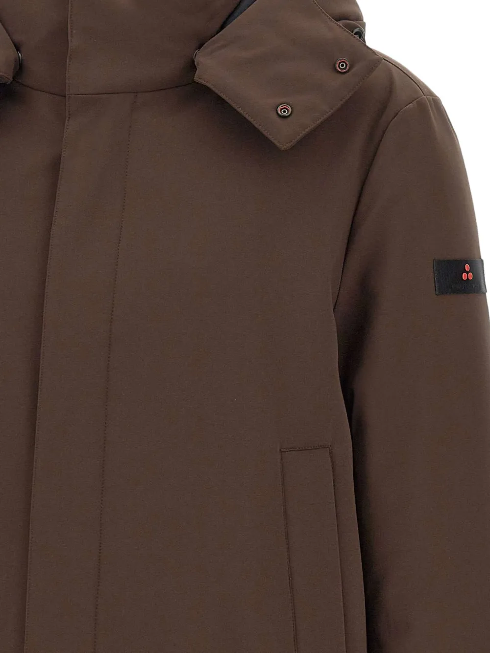 Peuterey Recycled Fabric Performance Coat In Brown