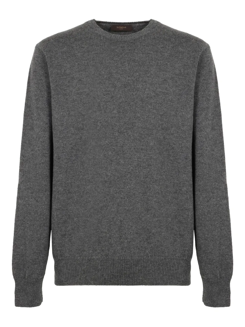 slowear pull en maille à col rond | gris | Image 1