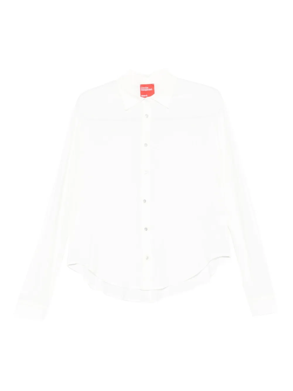 Merci camisa de algodón | blanco | Image 1