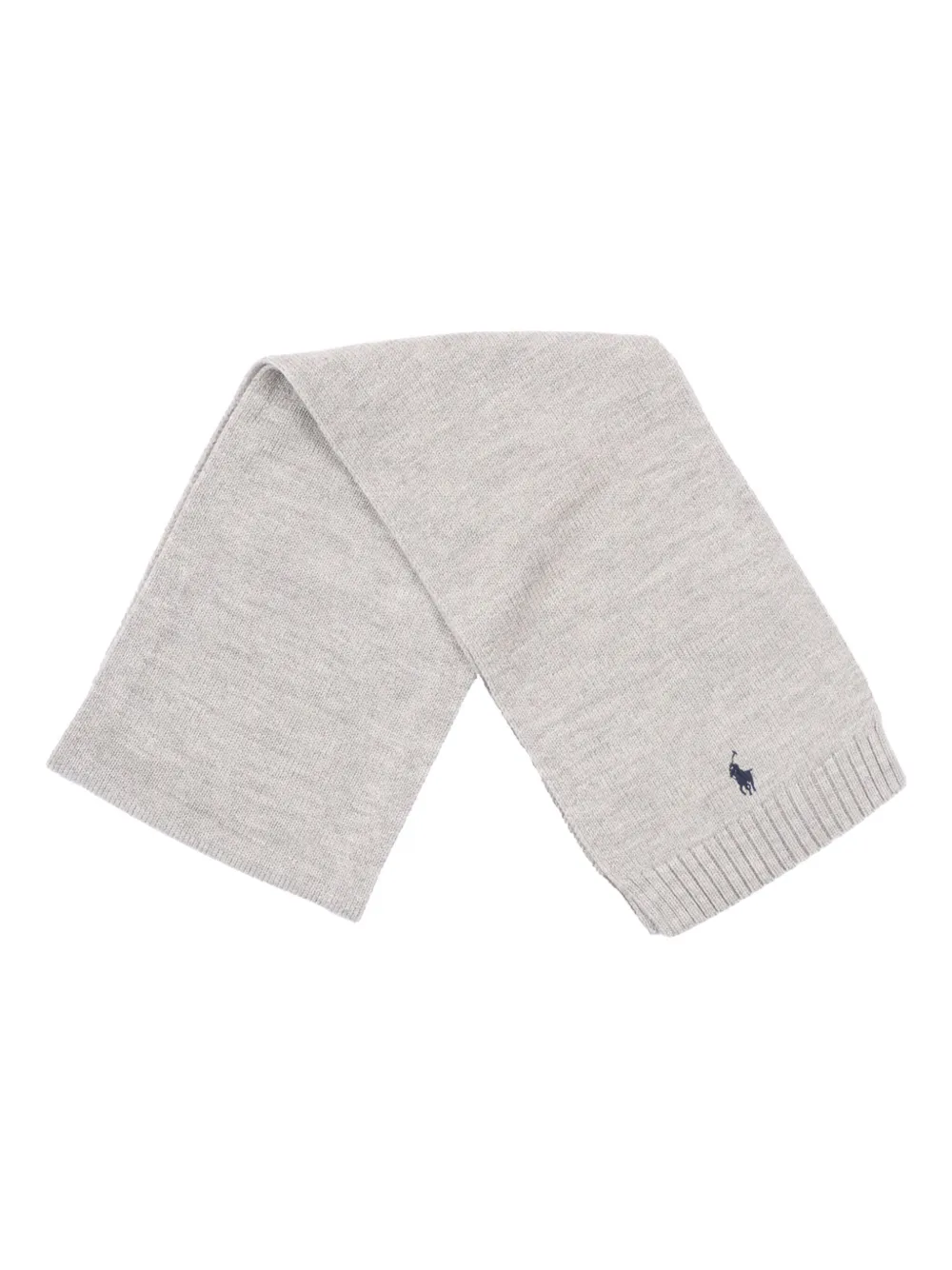 POLO RALPH LAUREN KIDS Sjaal met logodetail Grijs