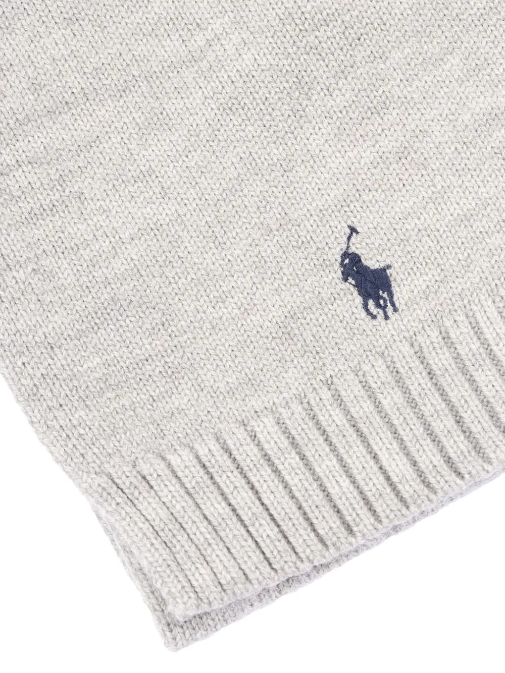 POLO RALPH LAUREN KIDS Sjaal met logodetail Grijs