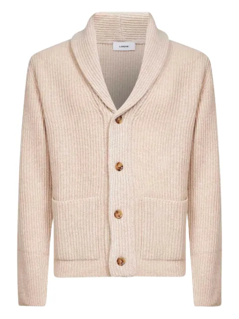 Lardini shawl-collar cardigan