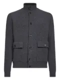 Lardini wool blend shirt jacket - Grey