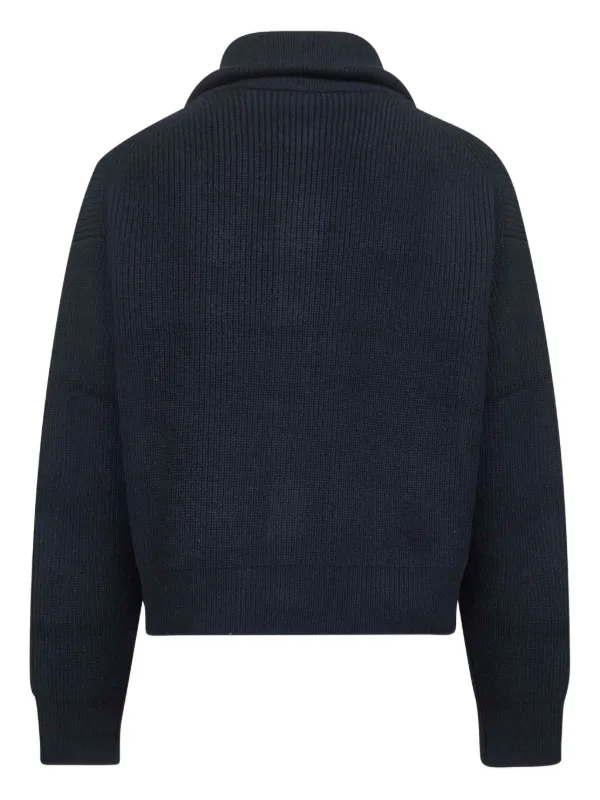 Studio Nicholson Merino Wool Cardigan | Blue | FARFETCH ZA