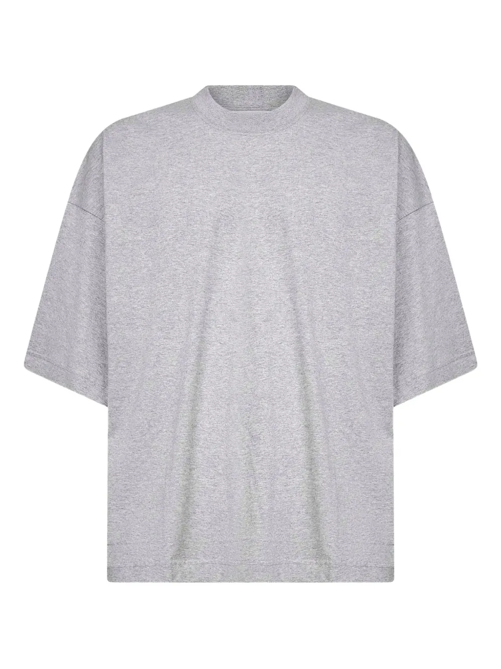 Studio Nicholson Piu Ribbed Short-sleeve T-shirt In Gray