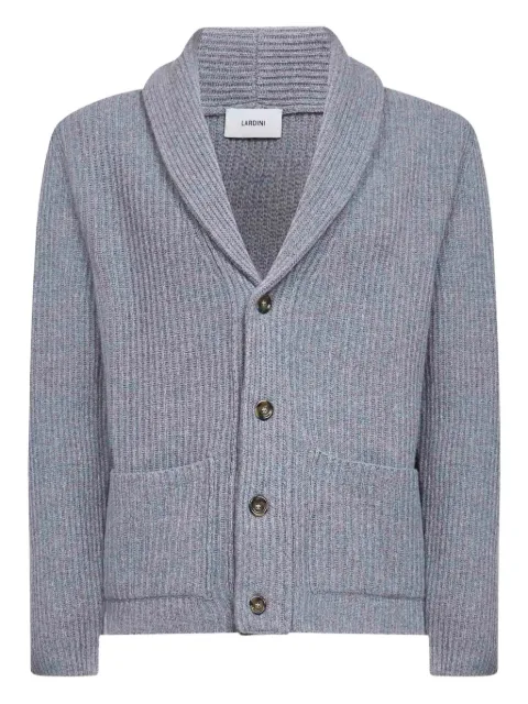 Lardini shawl-collar cardigan