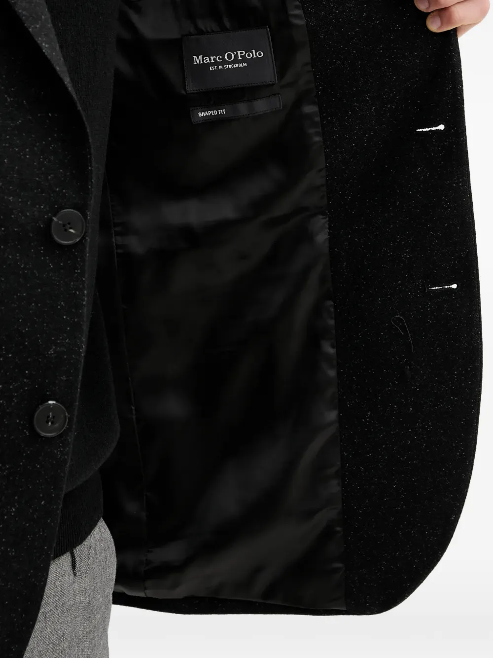 Marc O'Polo Blazer met enkele rij knopen Zwart