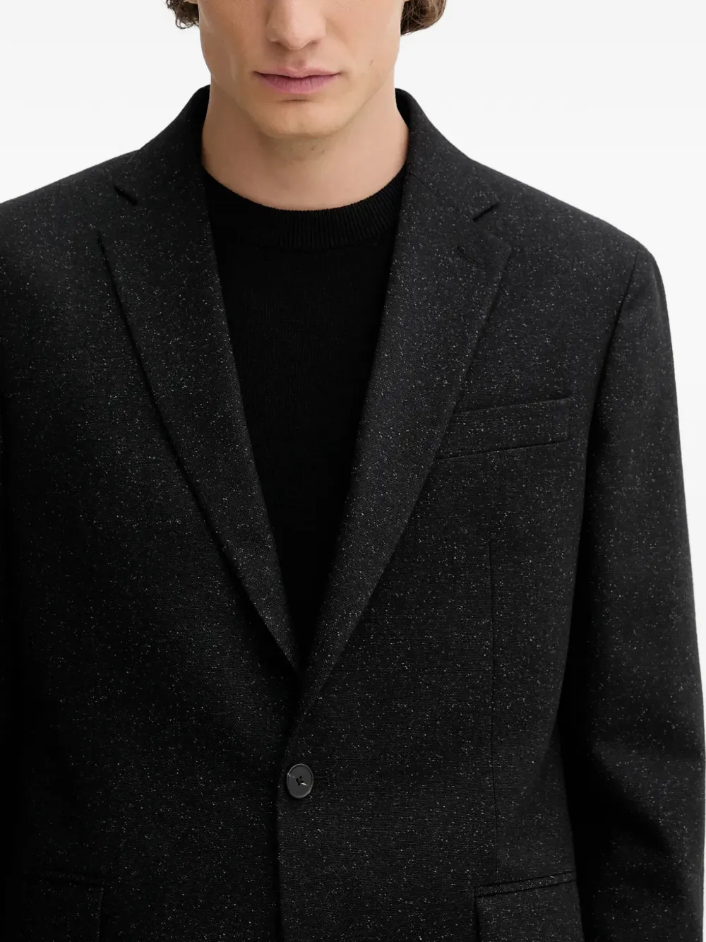 Marc O'Polo Blazer met enkele rij knopen Zwart