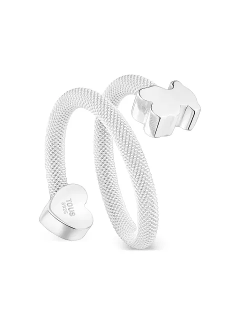 TOUS Icon mesh ring