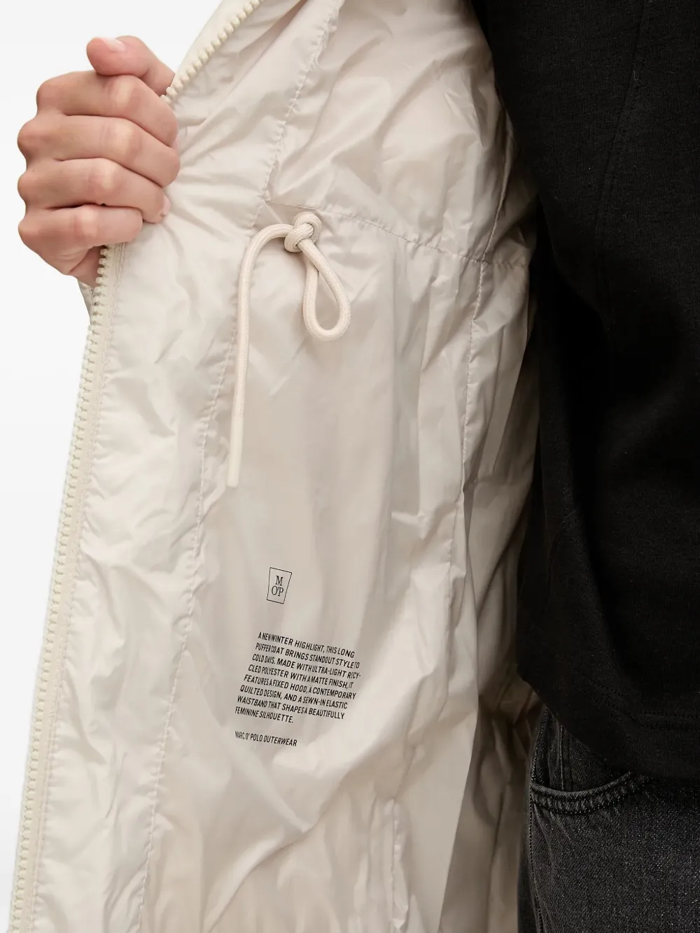 Marc O'Polo Gewatteerde jas Beige