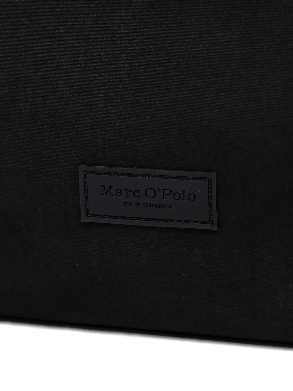 Marc O'polo Zip Top Travel Bag In Black