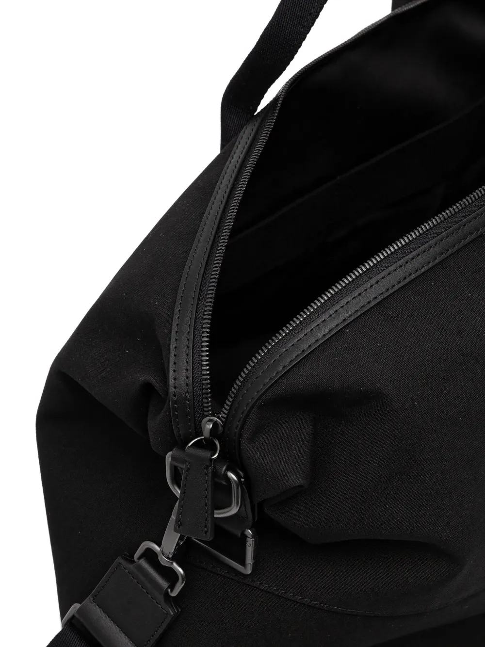 Marc O'polo Zip Top Travel Bag In Black