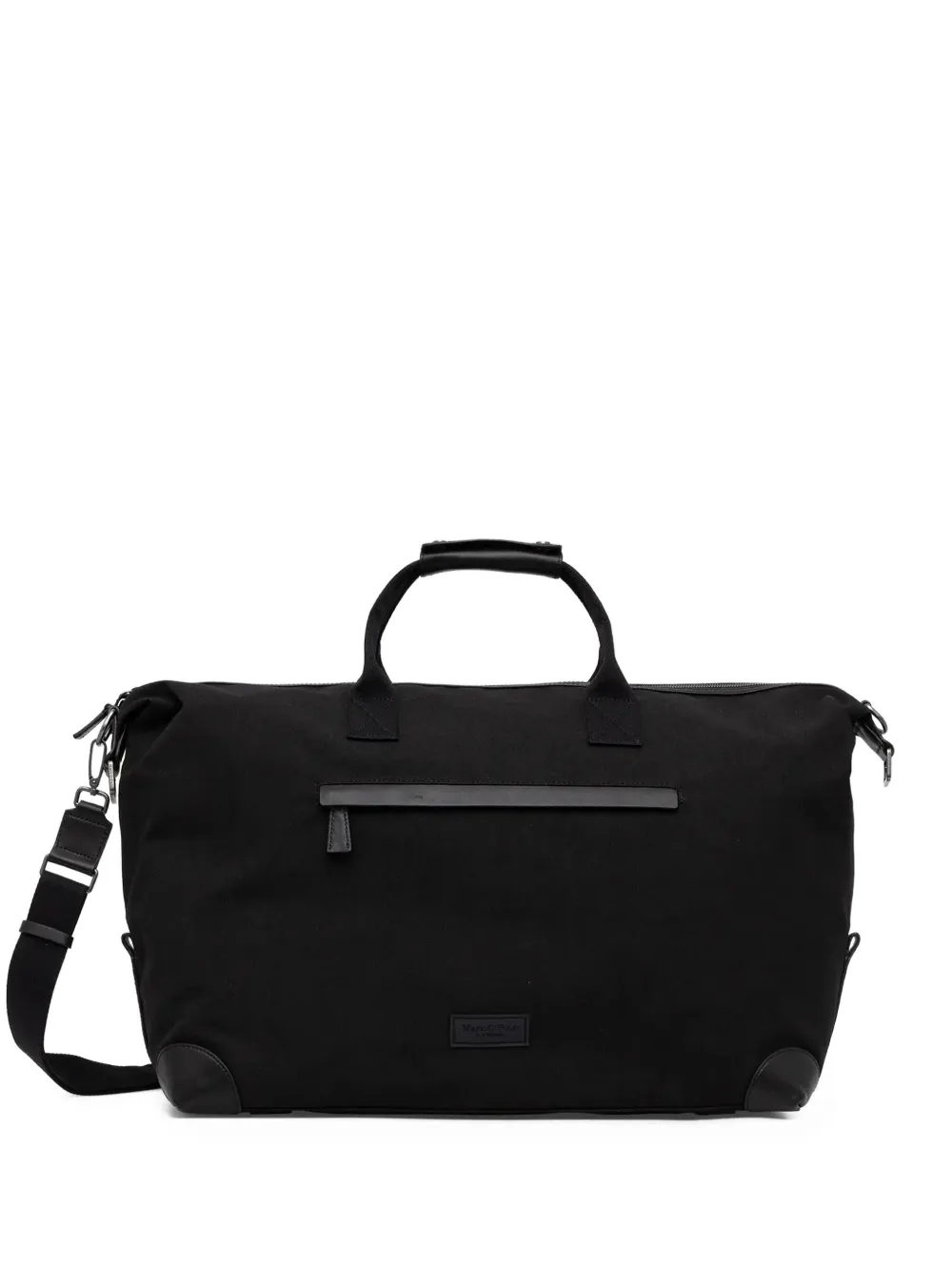 Marc O'Polo zip top travel bag | Black | Image 1