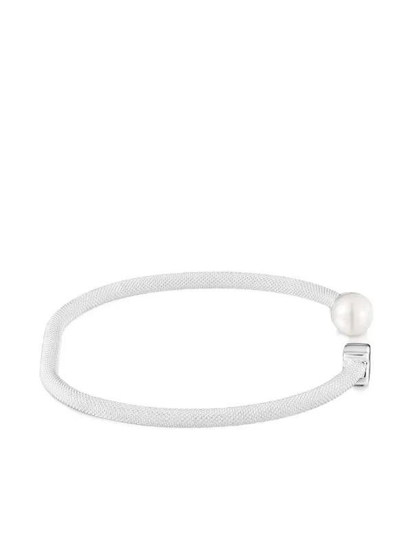 TOUS Icon Mesh Bracelet Silver FARFETCH JO