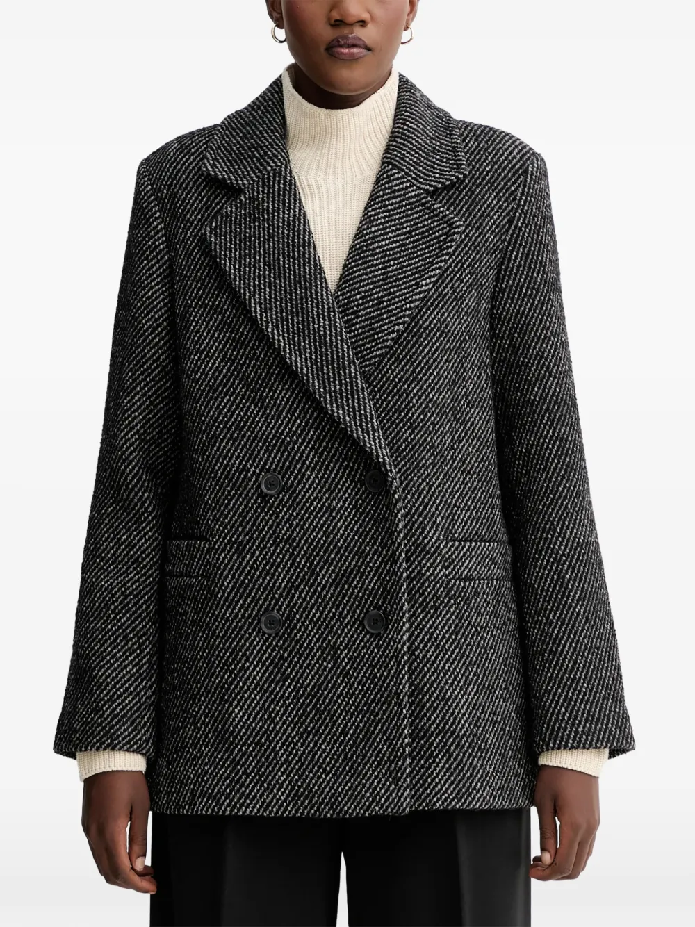 Marc O'Polo blazer con doble botonadura | gris | Image 1