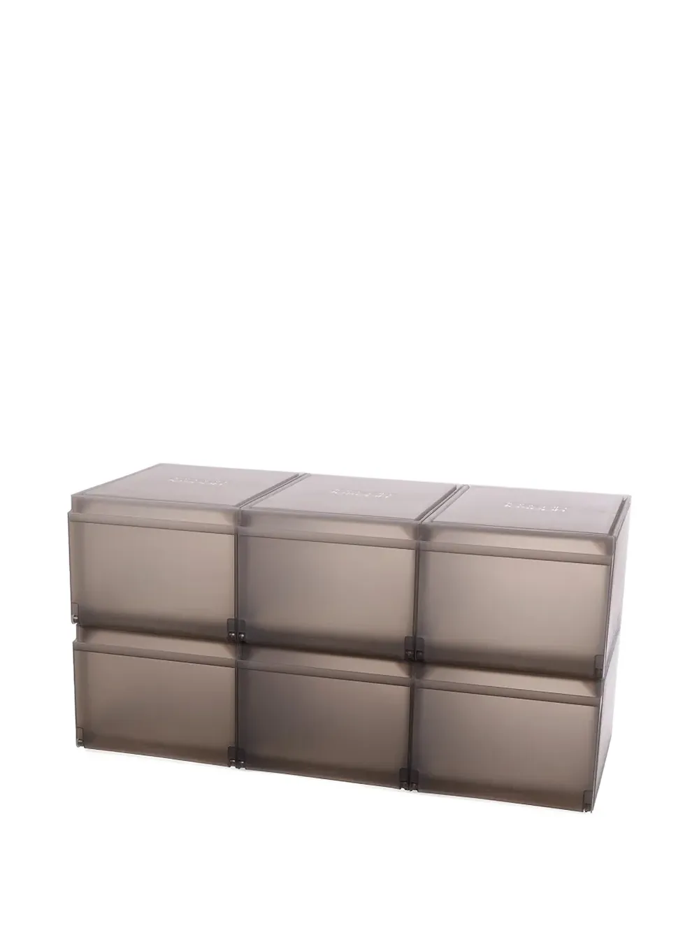 Joseph Joseph shoe storage box (set of six) - Grigio
