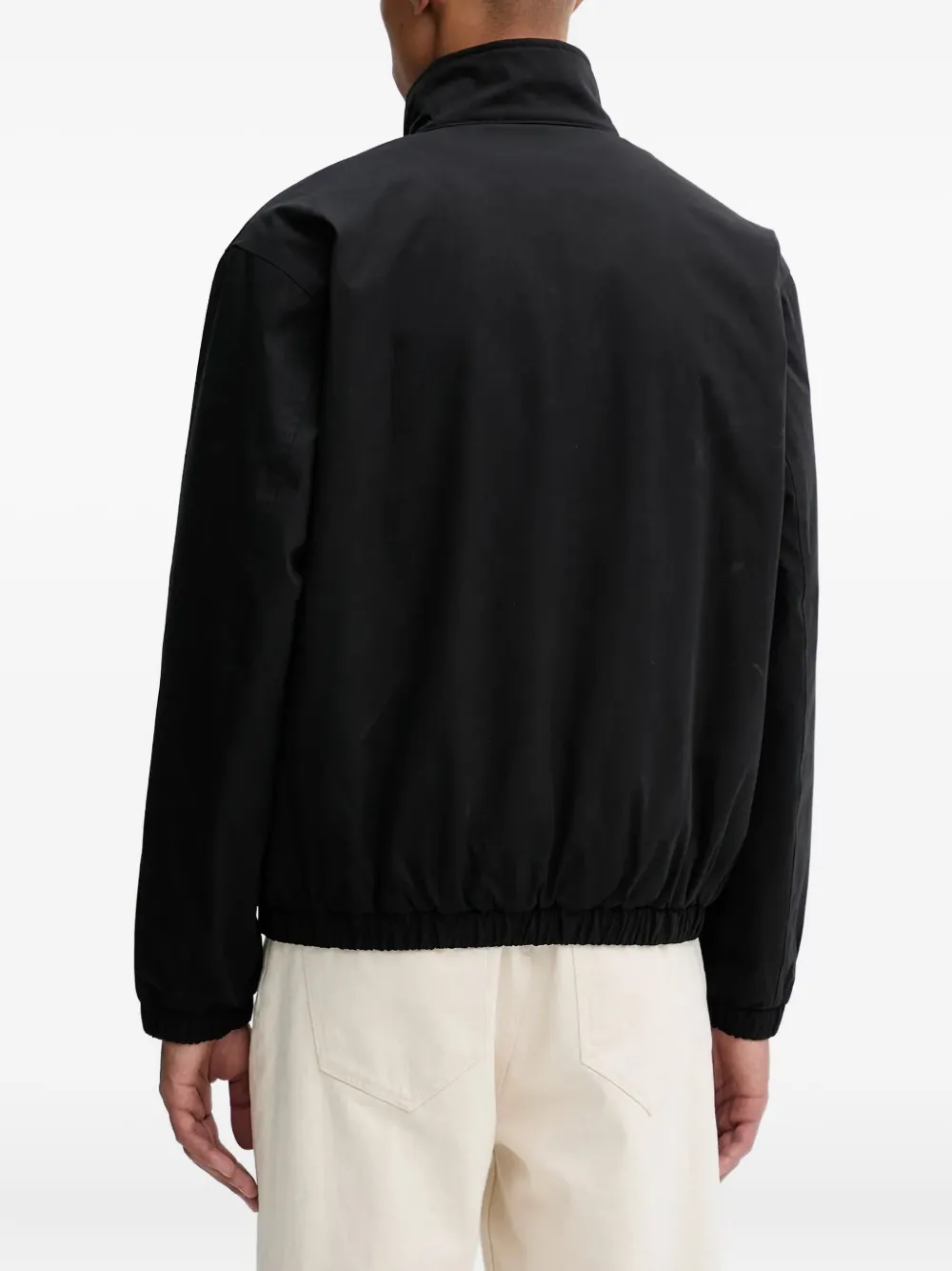 Marc O'polo Harrington Zip-fastening Jacket In Black