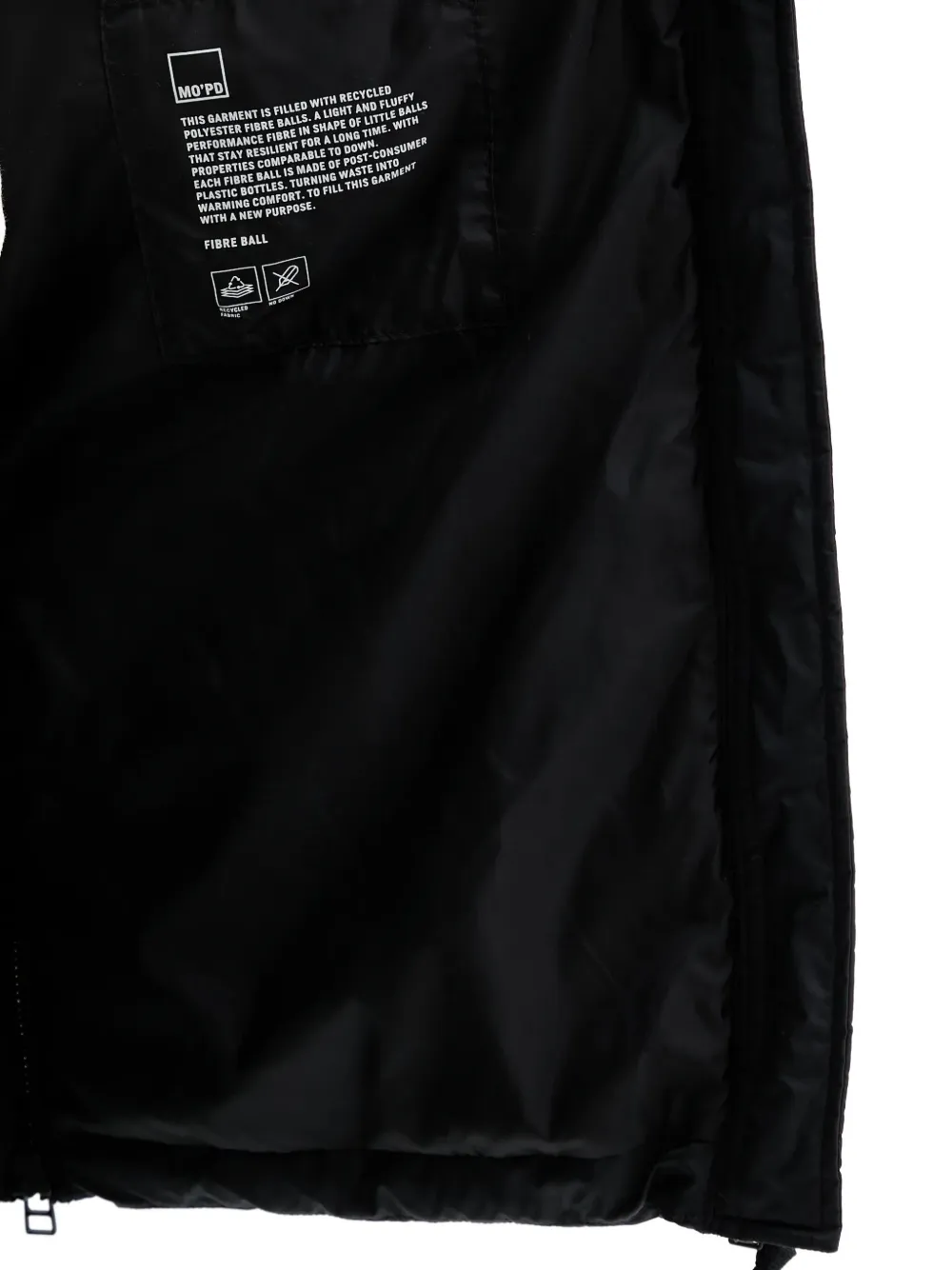 Marc O'polo Hooded Padded Coat In Black