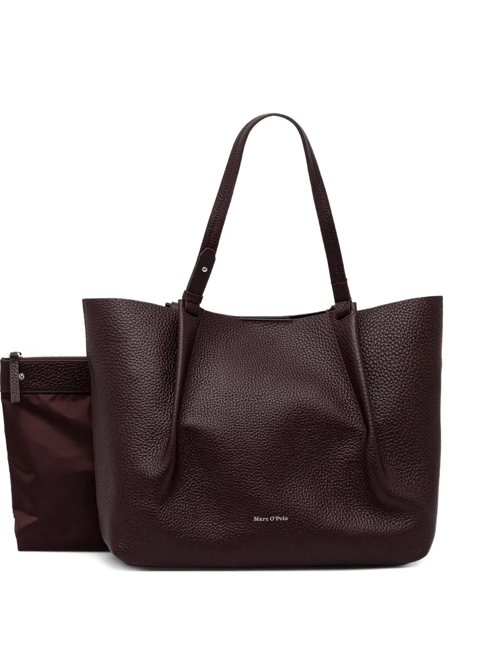 Marc O'Polo medium grained tote bag | Brown | Image 1