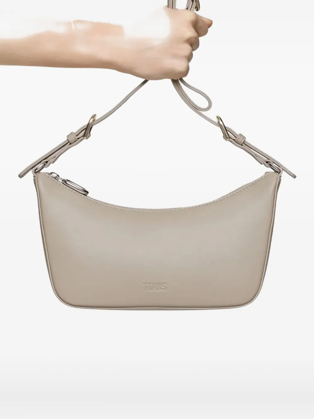 Tous City Shoulder Bag In Gray