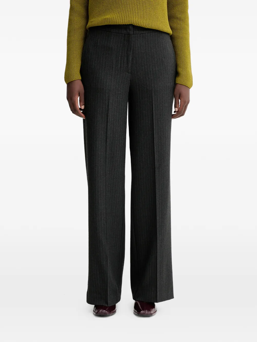 Marc O'Polo pinstripe trousers | Grey | Image 1