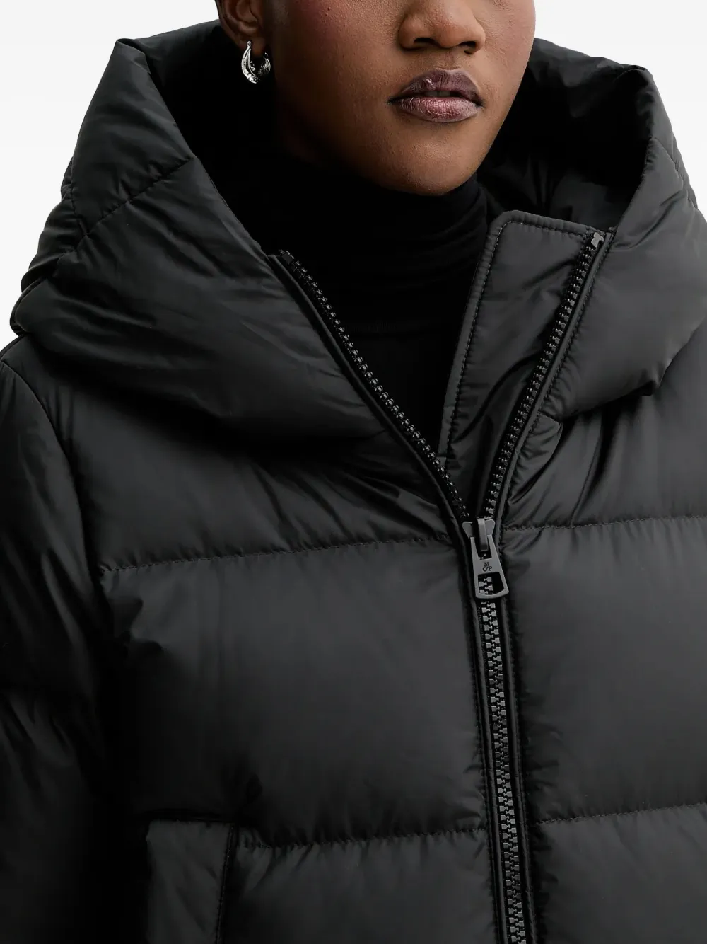 Marc O'Polo Donsjack met capuchon Zwart