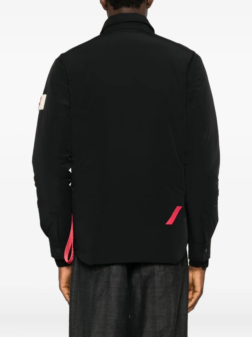 AFTER LABEL Belluno jack met knopen Zwart