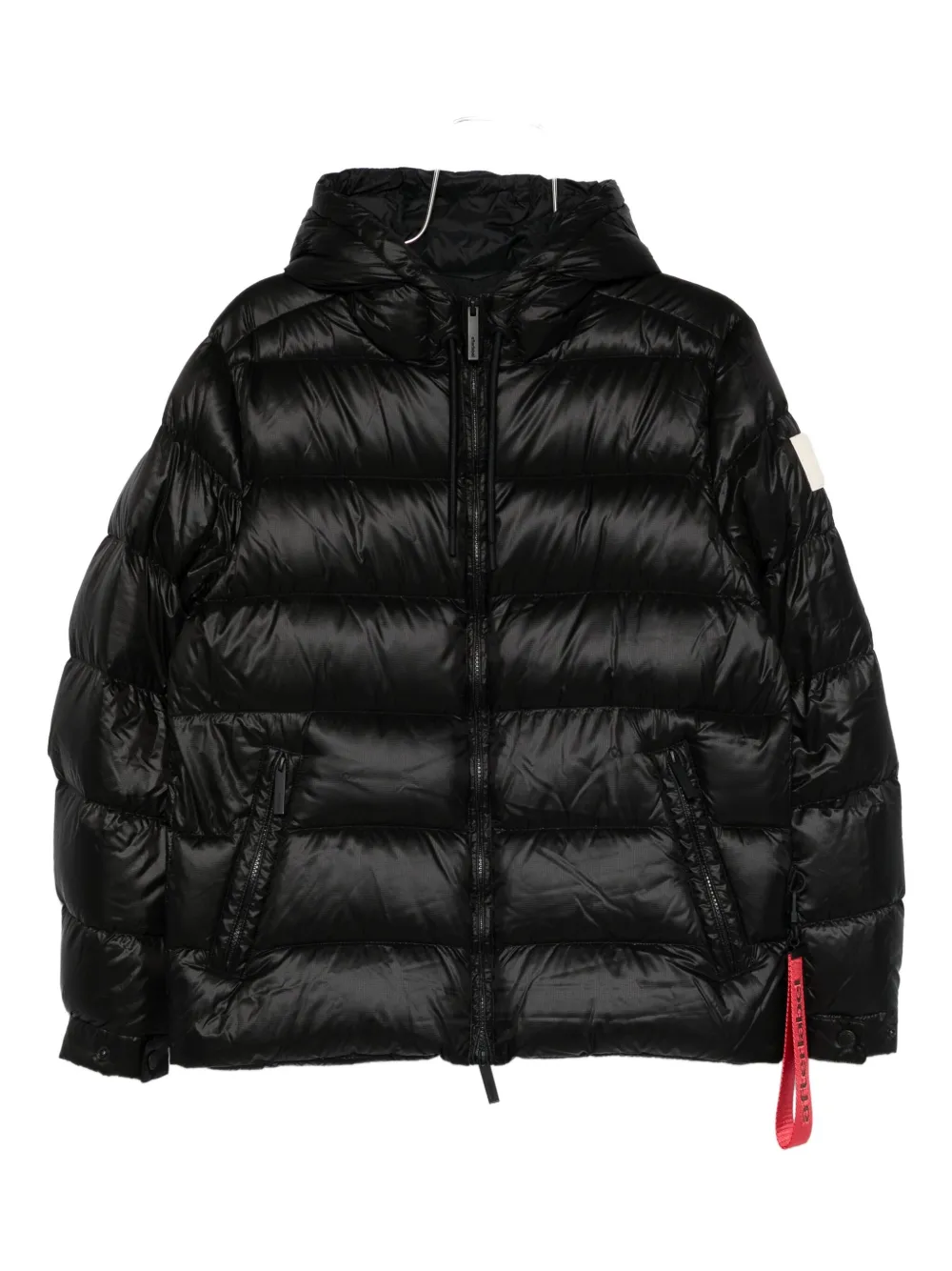 AFTER LABEL Verbier hooded jacket - Nero