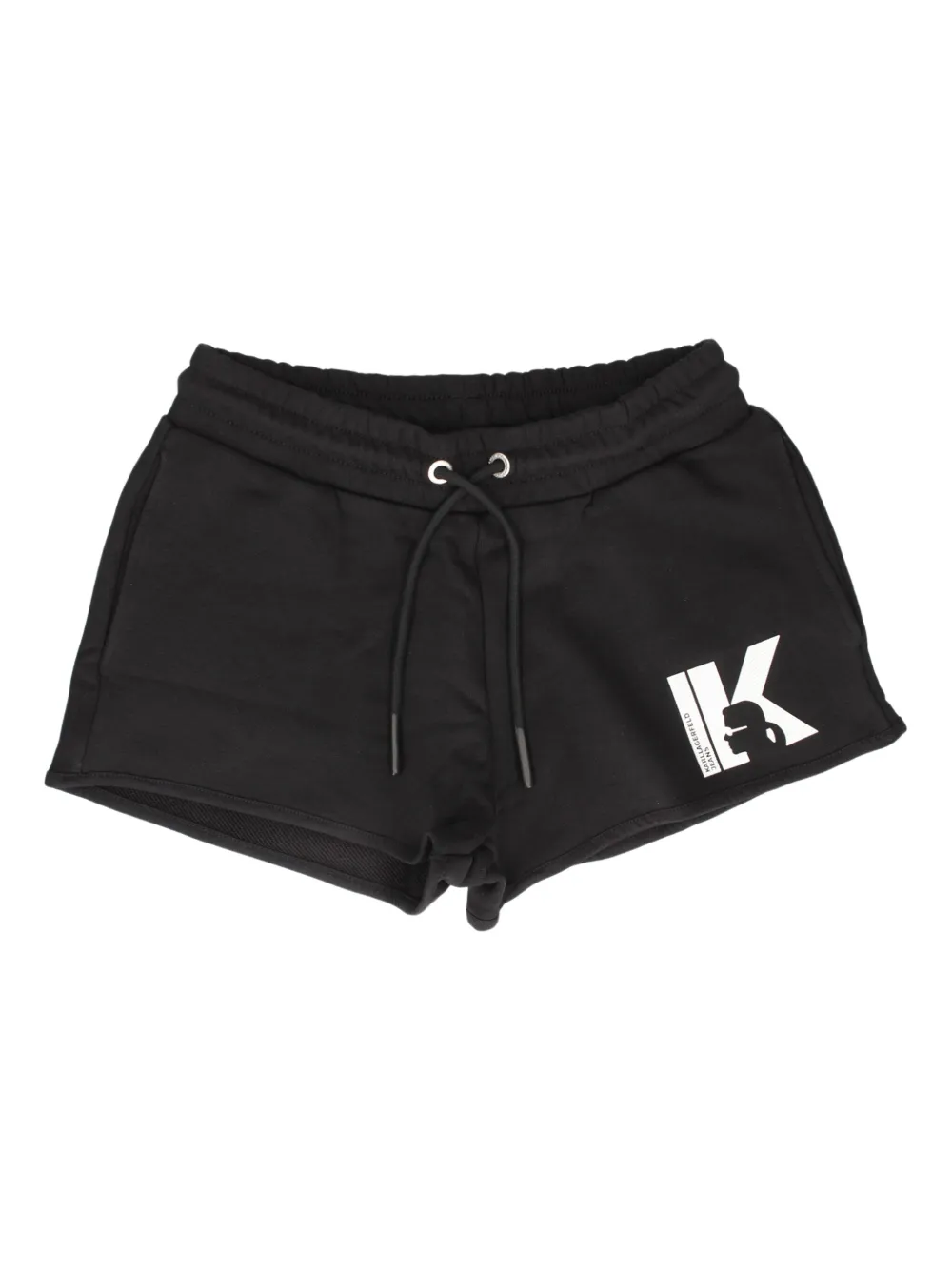 Karl Lagerfeld Jeans drawstring-waist shorts | Black | Image 1