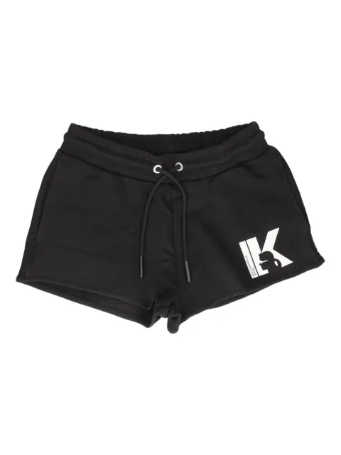 Karl Lagerfeld Jeans bermudas con cordones en la pretina