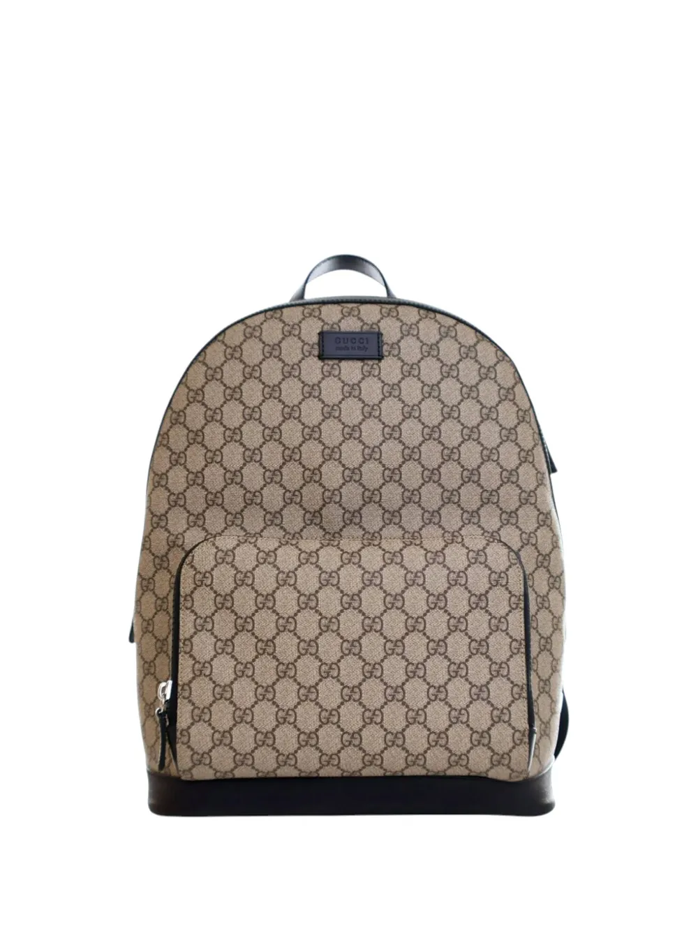 Pre-owned Gucci 2016-2025 Medium Gg Supreme Eden Backpack In Brown