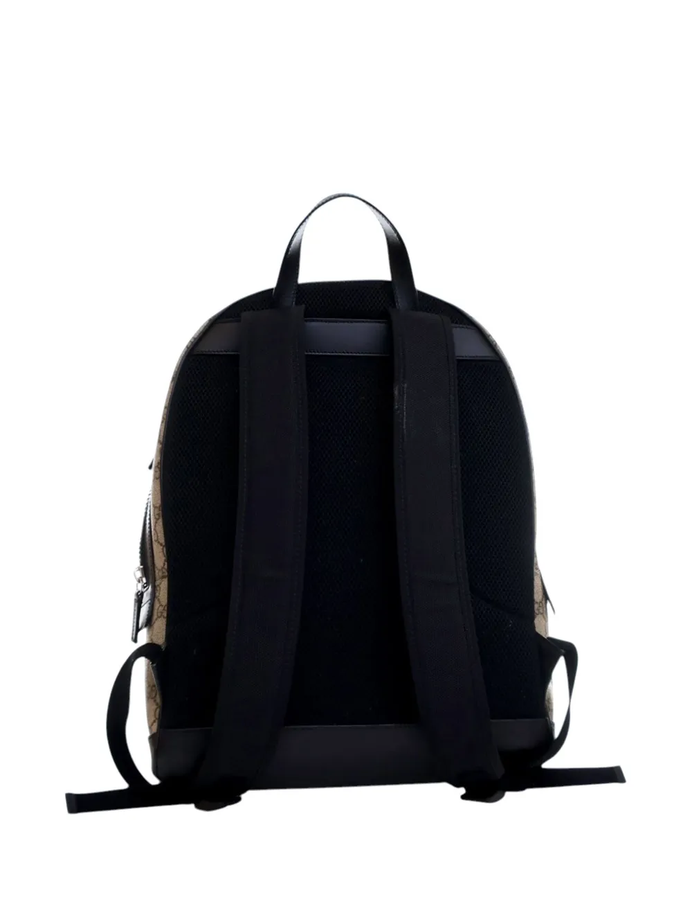 Pre-owned Gucci 2016-2025 Medium Gg Supreme Eden Backpack In Brown