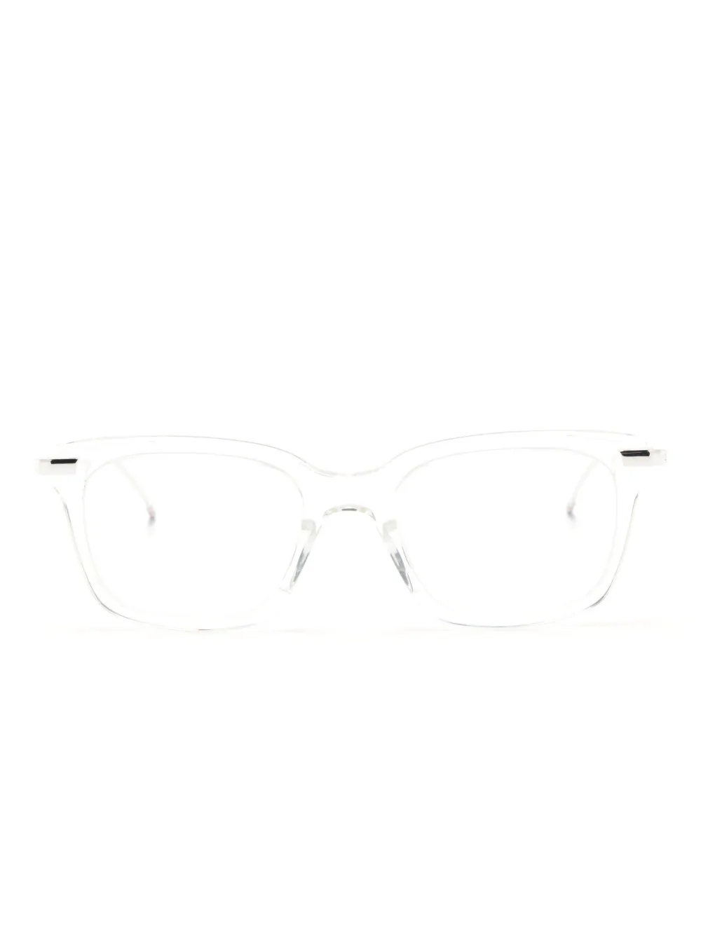 Thom Browne Eyewear square-frame glasses | Neutrals | Image 1