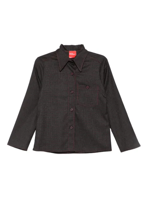 Merci buttoned chest-pocket cotton shirt