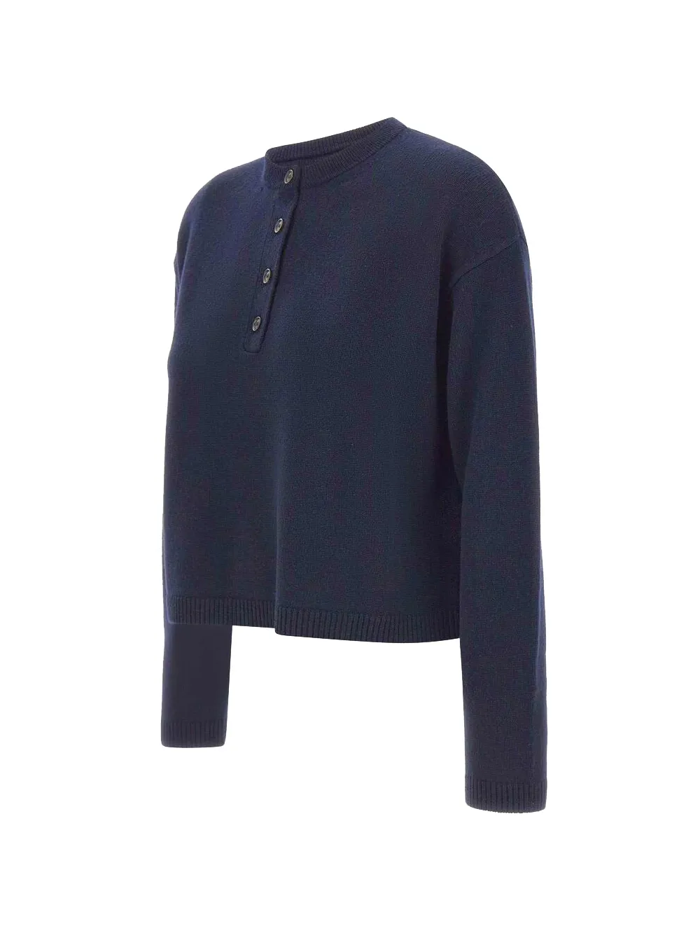 London Half-Buttoned Sweater