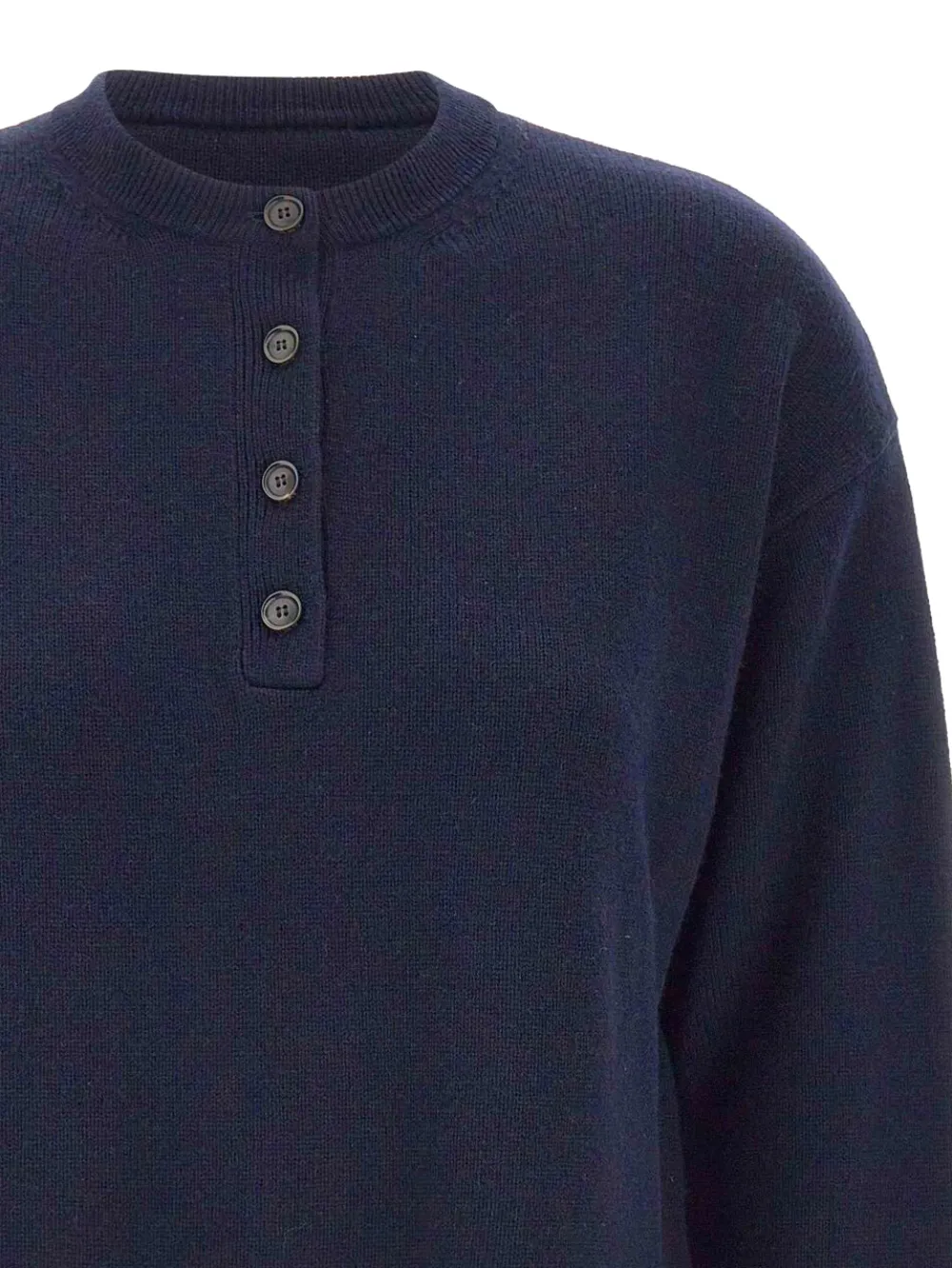 London Half-Buttoned Sweater