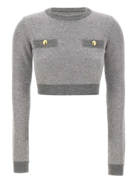 Elisabetta Franchi — sequinned knitted sweater