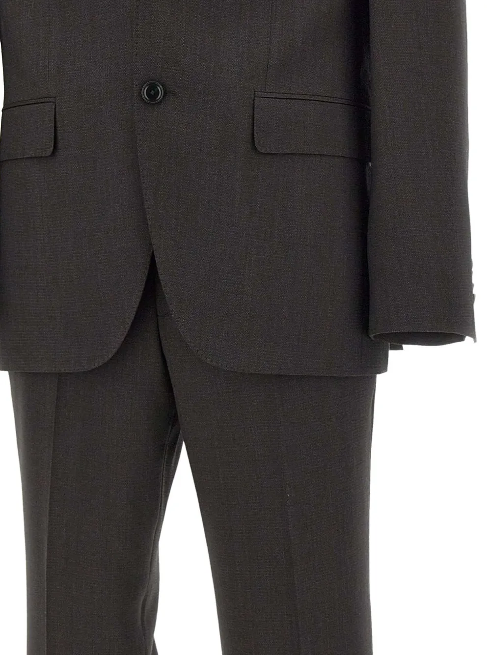 Hugo Boss H-jeckson Two-button Suit In Brown