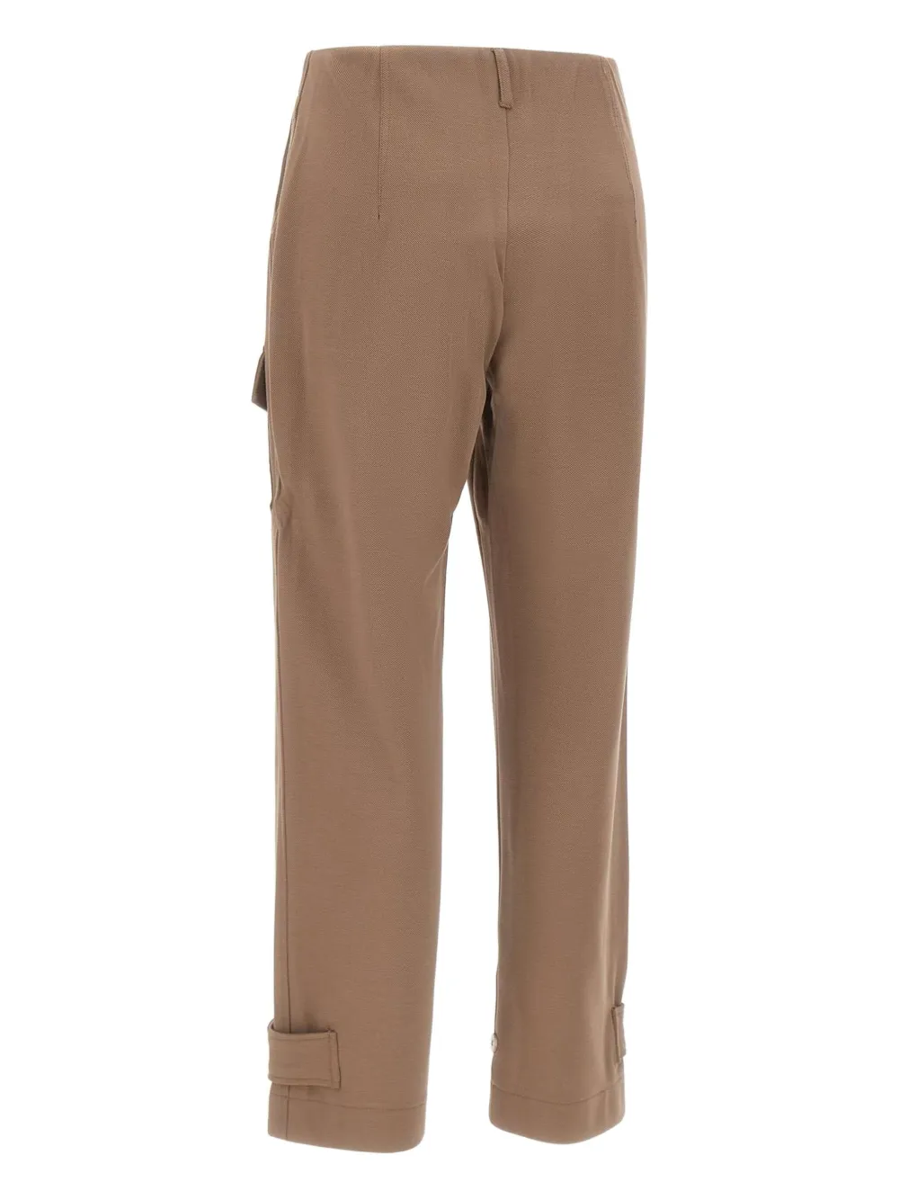 Elena Miro' Cargo Trousers In Brown