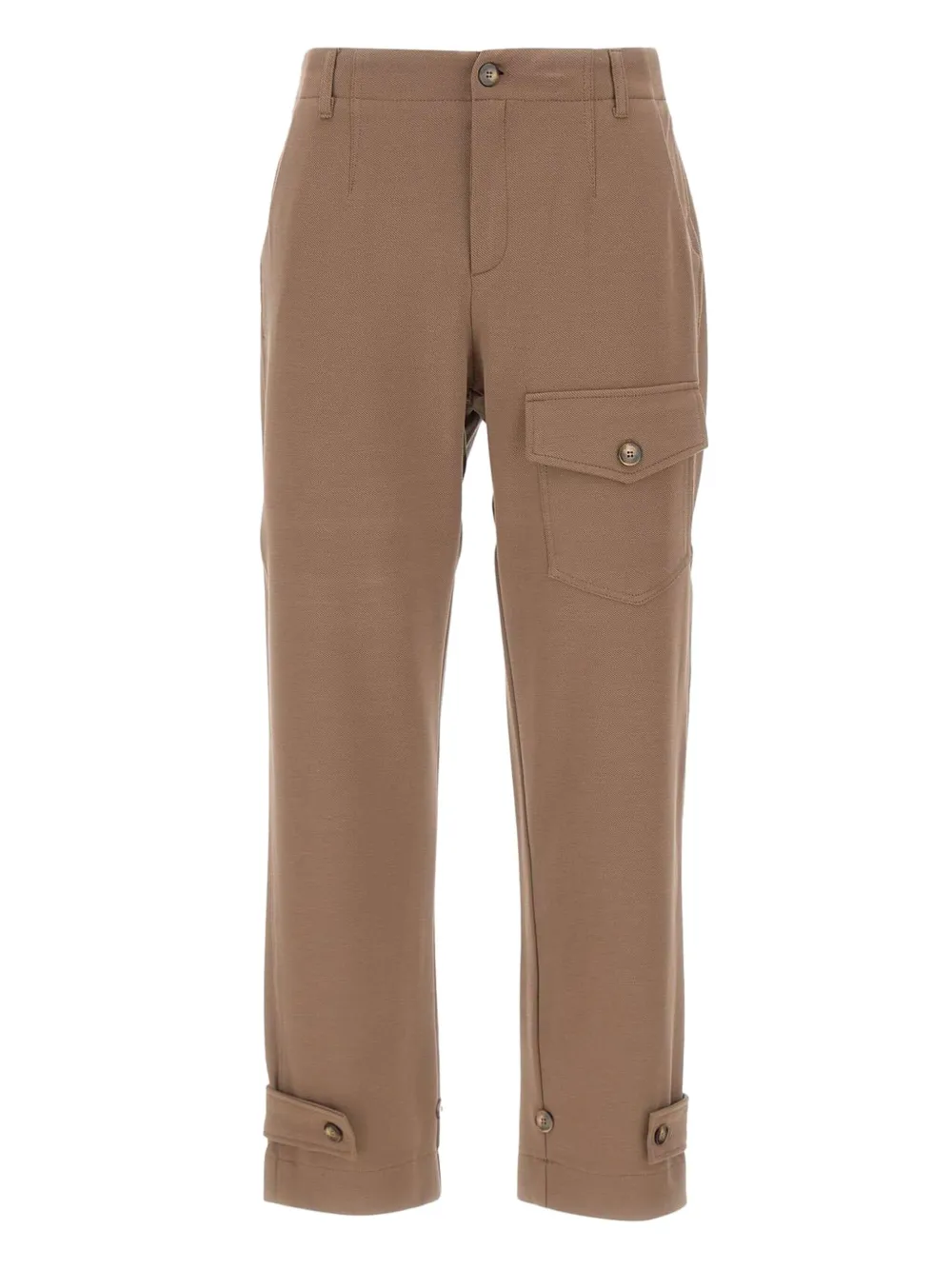 ELENA MIRO` cargo trousers - Marrone