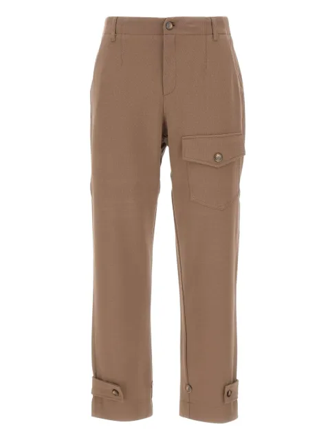 ELENA MIRO` cargo trousers