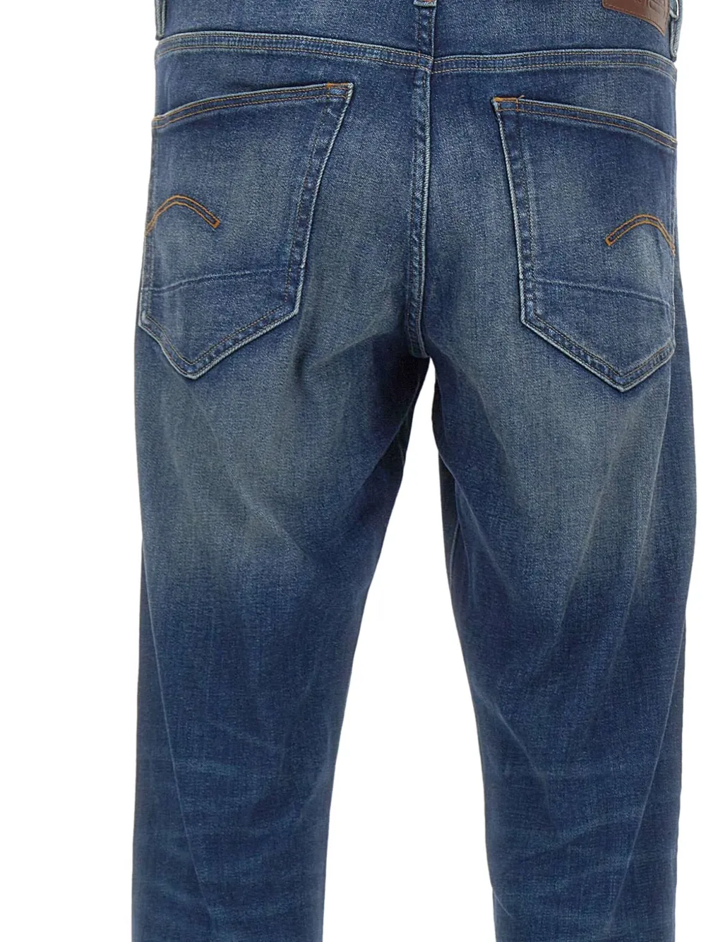 G-star Raw Logo Patch Jeans In Blue