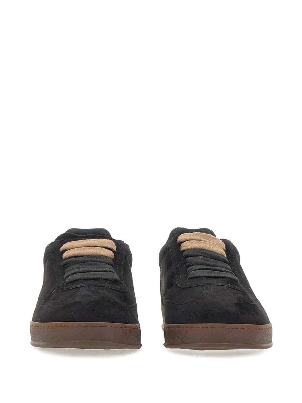 Soldini80 Akira Amalfi Lace-up Sneakers In Black
