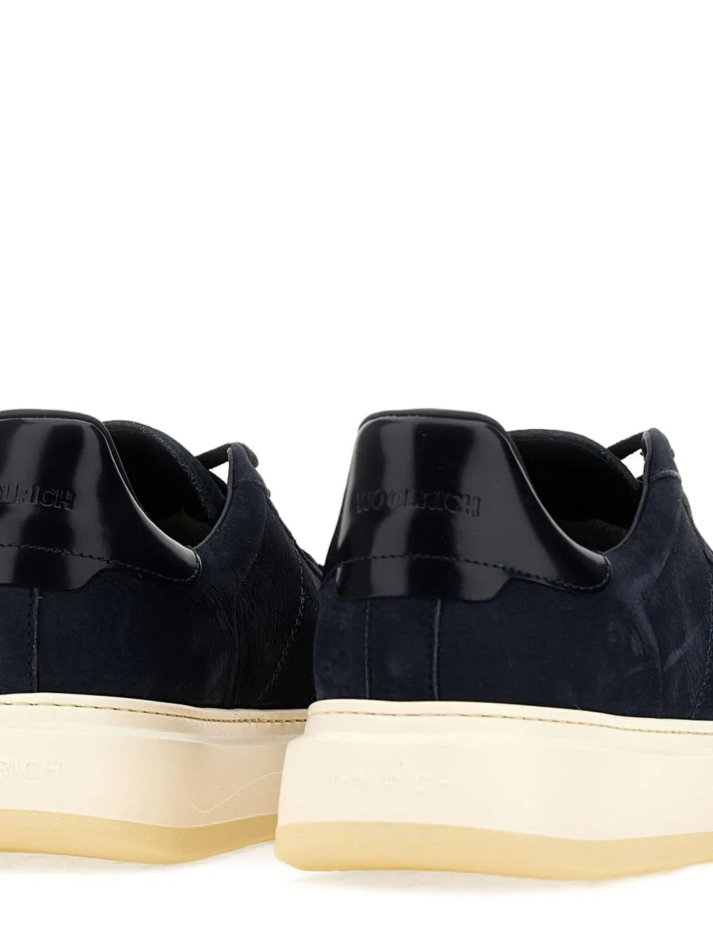 Woolrich Arrow Suede Sneakers In Black