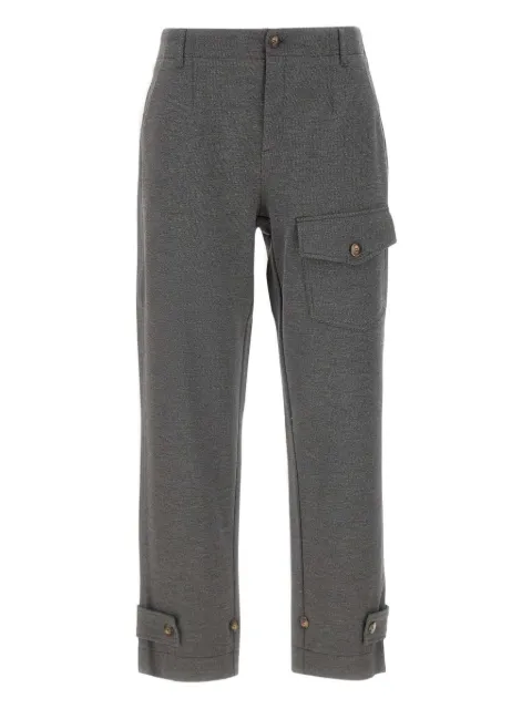 ELENA MIRO` buttoned trousers
